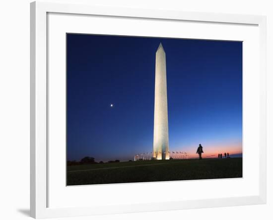 The Washington Monument, Washington Dc.-Jon Hicks-Framed Photographic Print