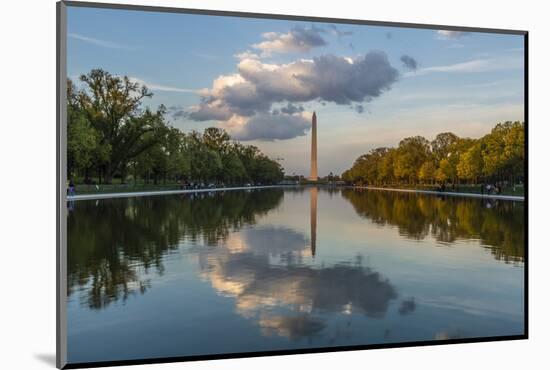 The Washington Monument with Reflection as Seen from the Lincoln Memorial-Michael Nolan-Mounted Photographic Print