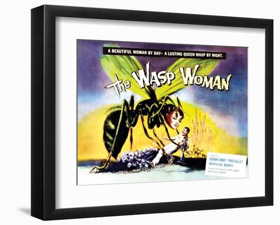 The Wasp Woman - 1959-null-Framed Art Print