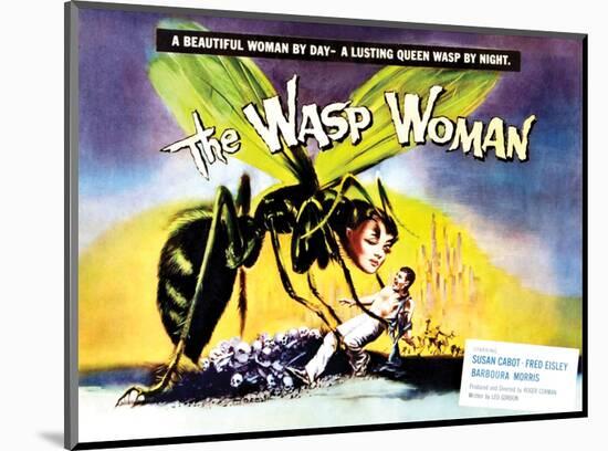 The Wasp Woman - 1959-null-Mounted Giclee Print