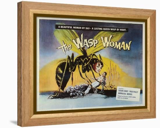 The Wasp Woman, 1960-null-Framed Stretched Canvas