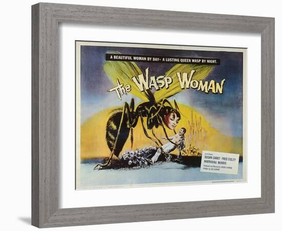 The Wasp Woman, 1960-null-Framed Art Print