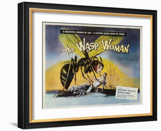 The Wasp Woman, 1960-null-Framed Art Print