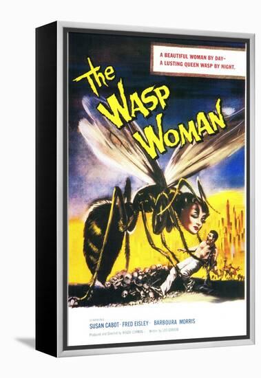 The Wasp Woman, 1960-null-Framed Stretched Canvas