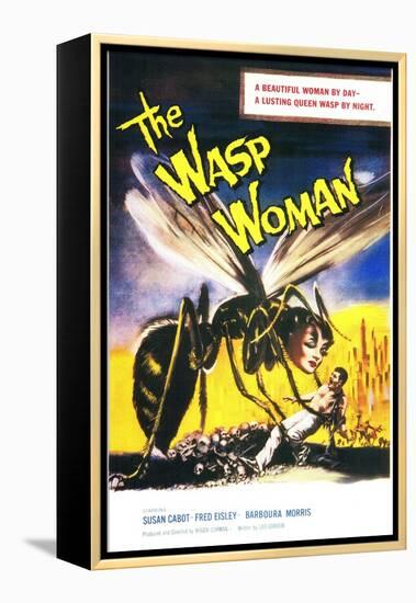 The Wasp Woman, 1960-null-Framed Stretched Canvas