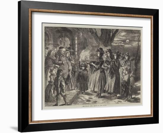 The Wassail Bowl-Sir John Gilbert-Framed Giclee Print