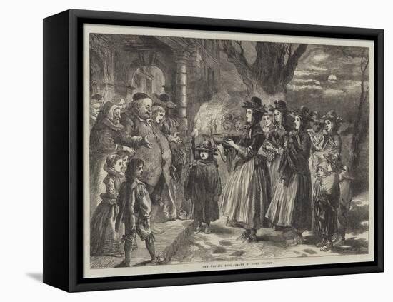 The Wassail Bowl-Sir John Gilbert-Framed Premier Image Canvas