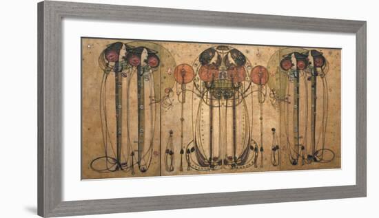 The Wassail-Charles Rennie Mackintosh-Framed Giclee Print