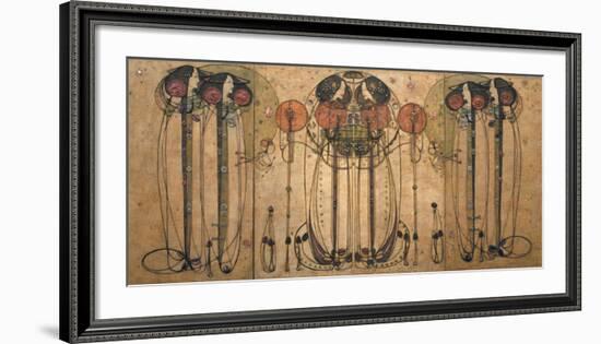 The Wassail-Charles Rennie Mackintosh-Framed Giclee Print