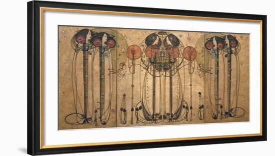 The Wassail-Charles Rennie Mackintosh-Framed Giclee Print