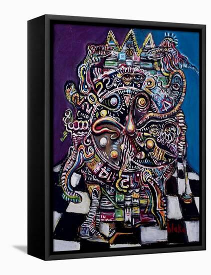 The Watch Series, Number 1, C.2022 (Digital)-Blake Munch-Framed Premier Image Canvas