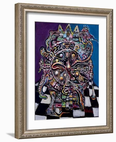 The Watch Series, Number 1, C.2022 (Digital)-Blake Munch-Framed Giclee Print