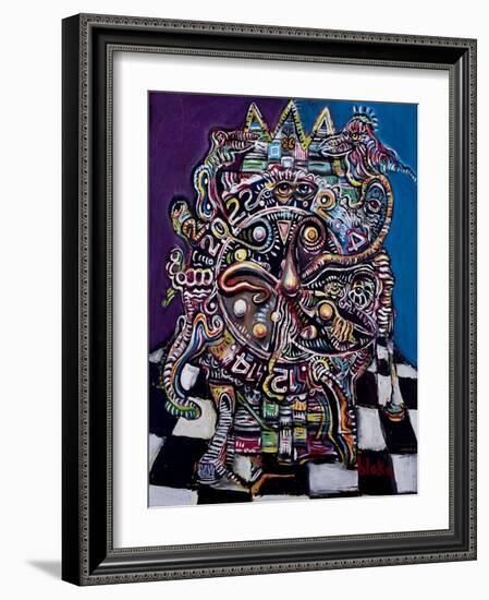 The Watch Series, Number 1, C.2022 (Digital)-Blake Munch-Framed Giclee Print