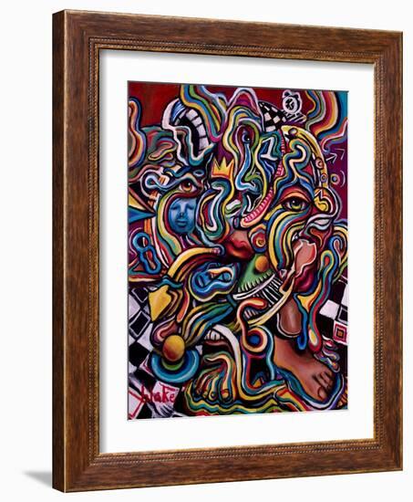 The Watch Series, Number 3, C.2022 (Digital)-Blake Munch-Framed Giclee Print