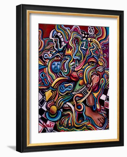 The Watch Series, Number 3, C.2022 (Digital)-Blake Munch-Framed Giclee Print