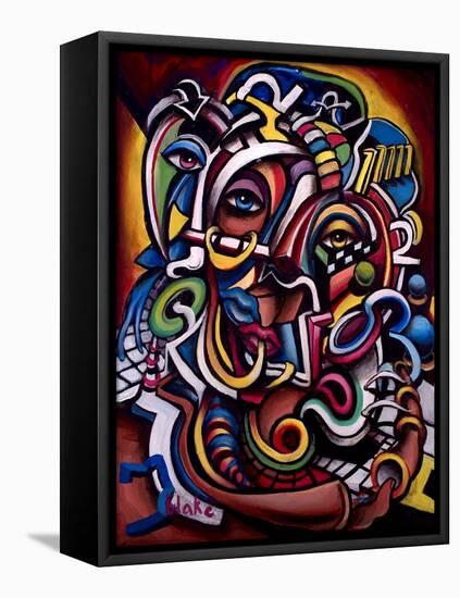 The Watch Series, Number 4, C.2022 (Digital)-Blake Munch-Framed Premier Image Canvas