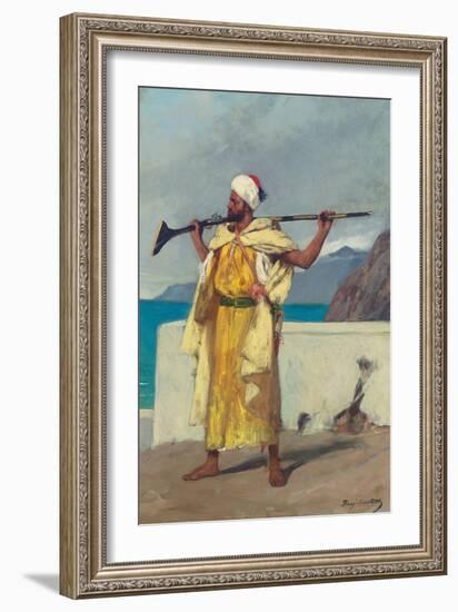 The Watchful Guard-Jean Joseph Benjamin Constant-Framed Giclee Print