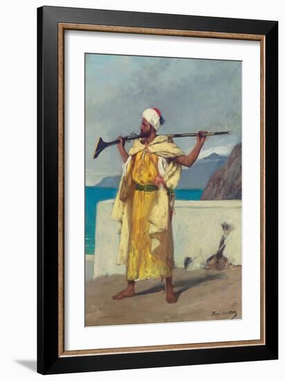 The Watchful Guard-Jean Joseph Benjamin Constant-Framed Giclee Print