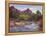 The Watchman, Cottonwood, Virgin River, Zion National Park, Utah, Usa-Rainer Mirau-Framed Premier Image Canvas