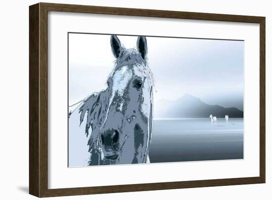 The Watchman-Marvin Pelkey-Framed Giclee Print