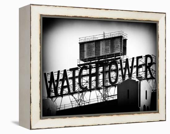 The Watchtower, Jehovah's Witnesses, Brooklyn, Manhattan, New York, Black and White Photography-Philippe Hugonnard-Framed Premier Image Canvas