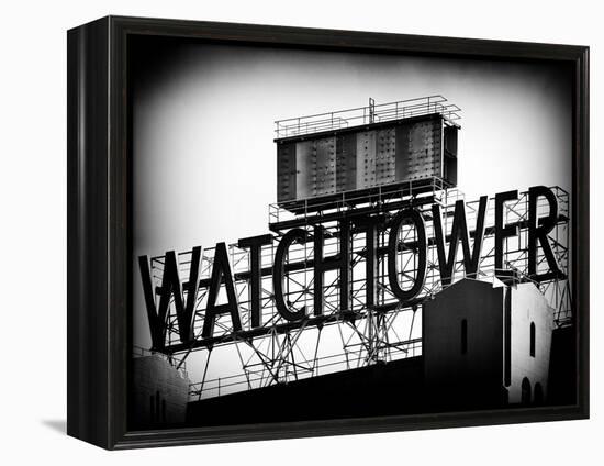 The Watchtower, Jehovah's Witnesses, Brooklyn, Manhattan, New York, Black and White Photography-Philippe Hugonnard-Framed Premier Image Canvas