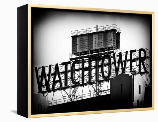 The Watchtower, Jehovah's Witnesses, Brooklyn, Manhattan, New York, Black and White Photography-Philippe Hugonnard-Framed Premier Image Canvas