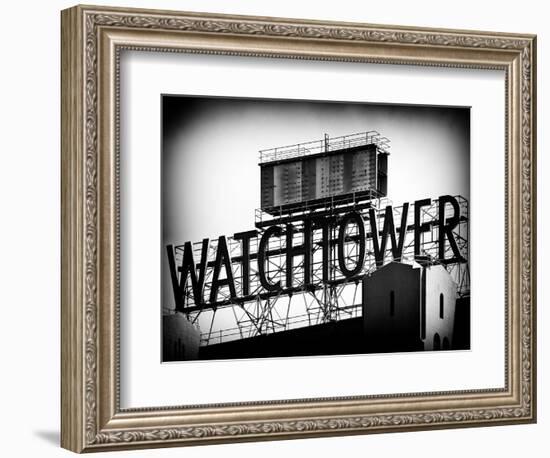 The Watchtower, Jehovah's Witnesses, Brooklyn, Manhattan, New York, Black and White Photography-Philippe Hugonnard-Framed Photographic Print