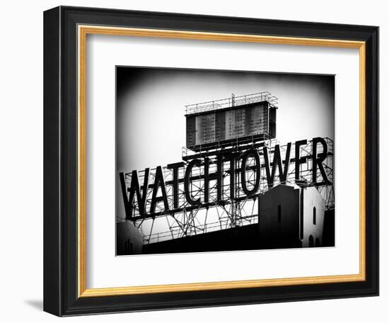 The Watchtower, Jehovah's Witnesses, Brooklyn, Manhattan, New York, Black and White Photography-Philippe Hugonnard-Framed Photographic Print