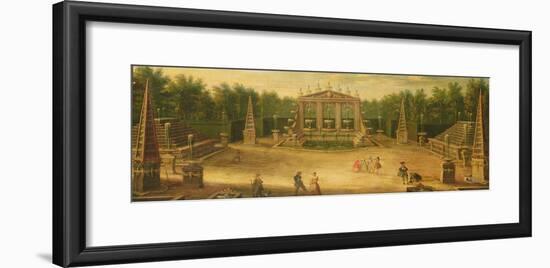 The Water Alley and the Dragon Fountain, Versailles-null-Framed Giclee Print