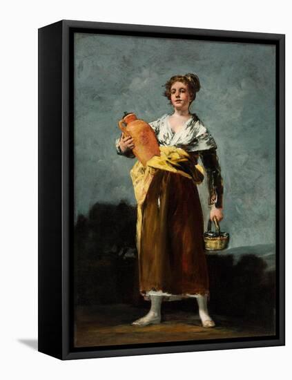 The Water Carrier, C.1808-12 (Oil on Canvas)-Francisco Jose de Goya y Lucientes-Framed Premier Image Canvas