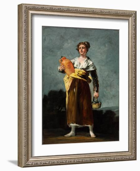 The Water Carrier, C.1808-12 (Oil on Canvas)-Francisco Jose de Goya y Lucientes-Framed Giclee Print