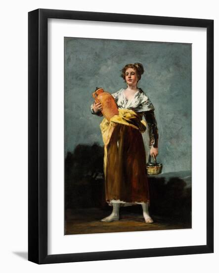 The Water Carrier, C.1808-12 (Oil on Canvas)-Francisco Jose de Goya y Lucientes-Framed Giclee Print