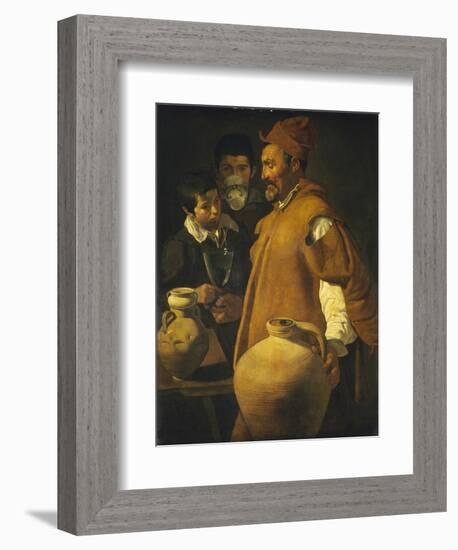 The Water Carrier of Seville-Diego Velazquez-Framed Giclee Print