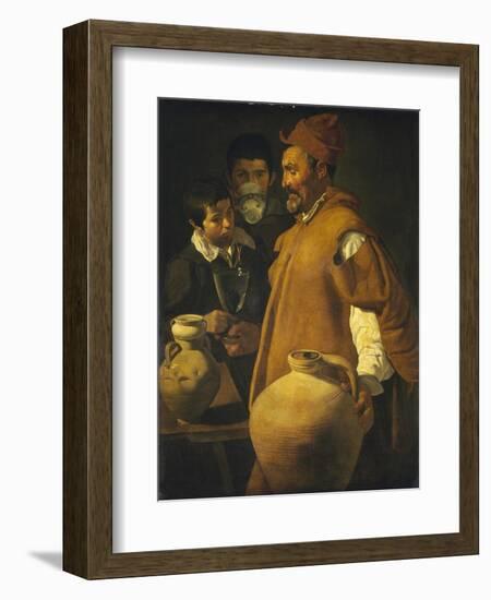 The Water Carrier of Seville-Diego Velazquez-Framed Giclee Print