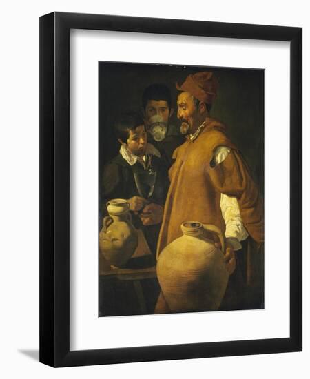 The Water Carrier of Seville-Diego Velazquez-Framed Giclee Print