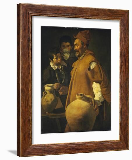 The Water Carrier of Seville-Diego Velazquez-Framed Giclee Print