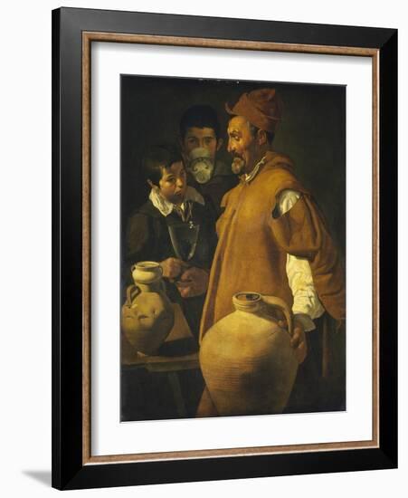 The Water Carrier of Seville-Diego Velazquez-Framed Giclee Print