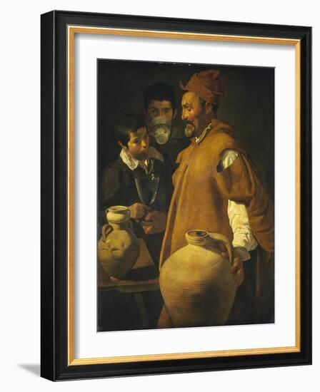 The Water Carrier of Seville-Diego Velazquez-Framed Giclee Print