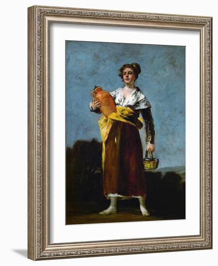 The Water Carrier-Francisco de Goya-Framed Giclee Print