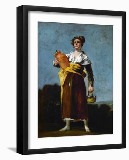 The Water Carrier-Francisco de Goya-Framed Giclee Print