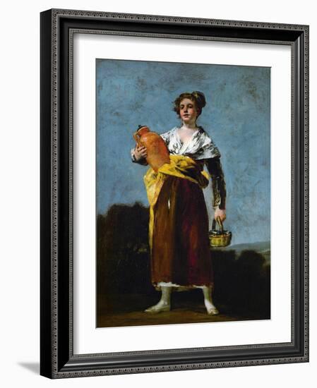 The Water Carrier-Francisco de Goya-Framed Giclee Print