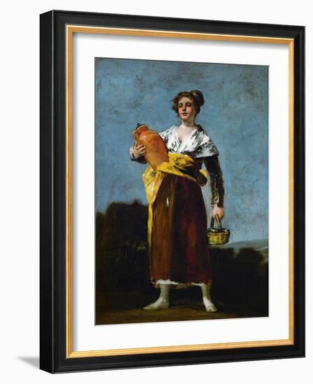 The Water Carrier-Francisco de Goya-Framed Giclee Print