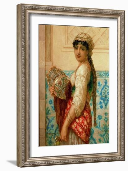 The Water Carrier-Augustus Jules Bouvier-Framed Giclee Print