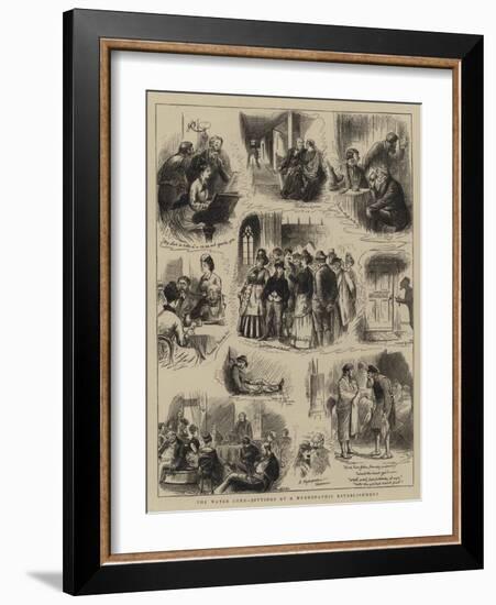 The Water Cure, Jottings at a Hydropathic Establishment-William Ralston-Framed Giclee Print