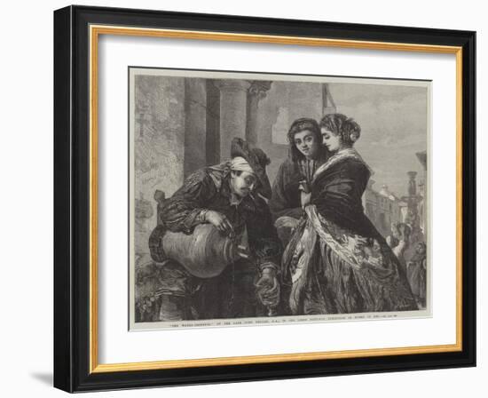 The Water-Drinkers-John Phillip-Framed Giclee Print