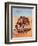 The Water Hole-Stanley L. Wood-Framed Giclee Print