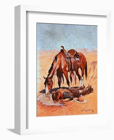 The Water Hole-Stanley L. Wood-Framed Giclee Print