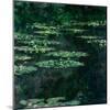 The Water Lilies (Les Nymphéa)-Claude Monet-Mounted Giclee Print