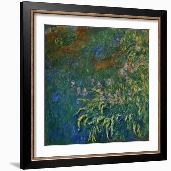 The Water Lily Pond, 1919-1925-Claude Monet-Framed Giclee Print